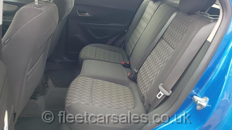 mokka tech line interior seat rear